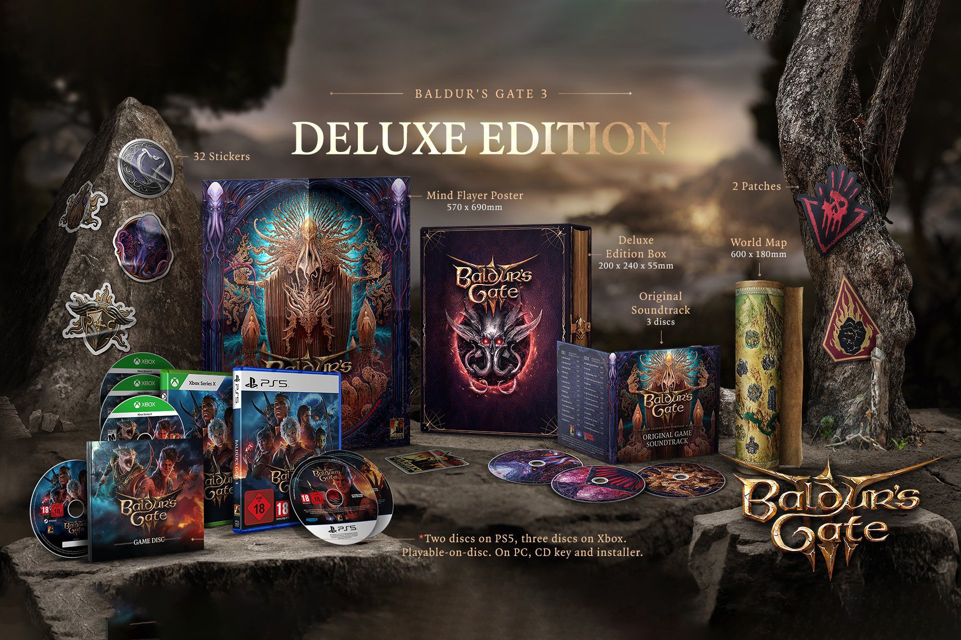 Baldurs Gate 3 Deluxe Editions