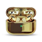 هدفون بلوتوثی اپل AirPods Pro NEW GLD با نویز کنسلینگ فعال (ANC)، درگاه شارژ USB Type-C، دارای پشتیبانی از فرمان لمسی، مقاوم در برابر رطوبت و عرق - تصویر 1