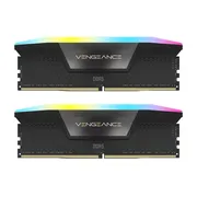 رم دسکتاپ کورسیر DDR5 دو کاناله 32 گیگابایت مدل VENGEANCE RGB سرعت 6200 مگاهرتز تایمینگ CL36 با هیت‌سینک خنک‌کننده - تصویر 1