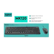 کیبورد و ماوس لاجیتک MK120  - تصویر 4