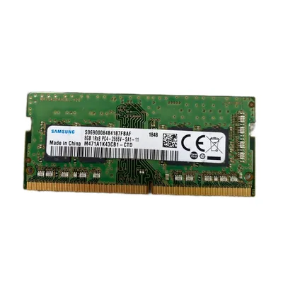رم Samsung 2666 ظرفیت 8 گیگابایت دو کاناله فرکانس 2666 مگاهرتز نوع ماژول SO-DIMM (هشت گیگابایت)