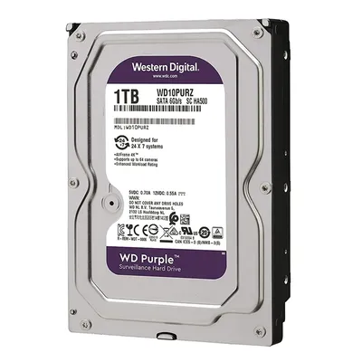 هارد وسترن دیجیتال WD10PURZ ظرفیت 1 ترابایت
