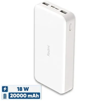 پاوربانک Xiaomi Redmi PB200LZM ظرفیت 20000 میلی آمپر ساعت