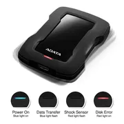 هارد اکسترنال ای دیتا مدل HD330 ظرفیت دو ترابایت دارای رابط USB Type-A 3.2 - تصویر 5