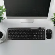 کیبورد بی سیم تسکو مدل TKM7106W همراه با موس بی‌سیم - تصویر 4