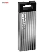 فلش مموری 64 گیگابایتی سیلیکون پاور مدل Touch 835 با رابط USB 2.0، بدنه فلزی سندبلاست ضد خش، طراحی بدون درب و مقاوم در برابر آب، ضربه، فشار و گرد و غبار - تصویر 5