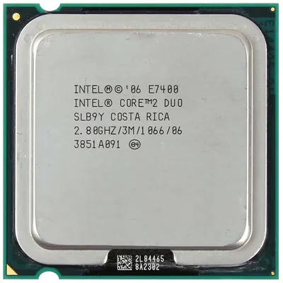 پردازنده Intel E7400