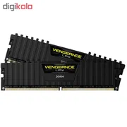 رم دسکتاپ کورسیر مدل Vengeance LPX DDR4 دو کاناله 32 گیگابایت 3200 مگاهرتز CL16 با هیتسینک آلومینیومی و پشتیبانی از XMP 2.0 برای اورکلاکینگ پایدار و خنک‌کنندگی بهینه - تصویر 3