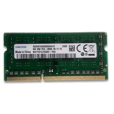 رم Samsung YK0 ظرفیت 8GB DDR3L فرکانس 1600MHz تایمینگ CL11 تک کاناله SO-DIMM (هشت گیگابایت)