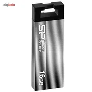 فلش مموری سیلیکون پاور Touch 835 ظرفیت 16GB، مقاوم در برابر خش و ضربه، بدنه فلزی سندبلاست شده، طراحی بدون درپوش، وزن سبک و گارانتی مادام‌العمر - تصویر 5