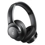 هدفون بلوتوثی انکر مدل Soundcore Q20i با نویز کنسلینگ فعال (ANC)، درگاه شارژ USB Type-C، دارای 2 میکروفون داخلی و 2 میکروفون خارجی، پشتیبانی از صدای Hi-Res از طریق کابل AUX - تصویر 2