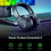 هدست مخصوص بازی ریزر مدل Kraken X Essential - تصویر 7