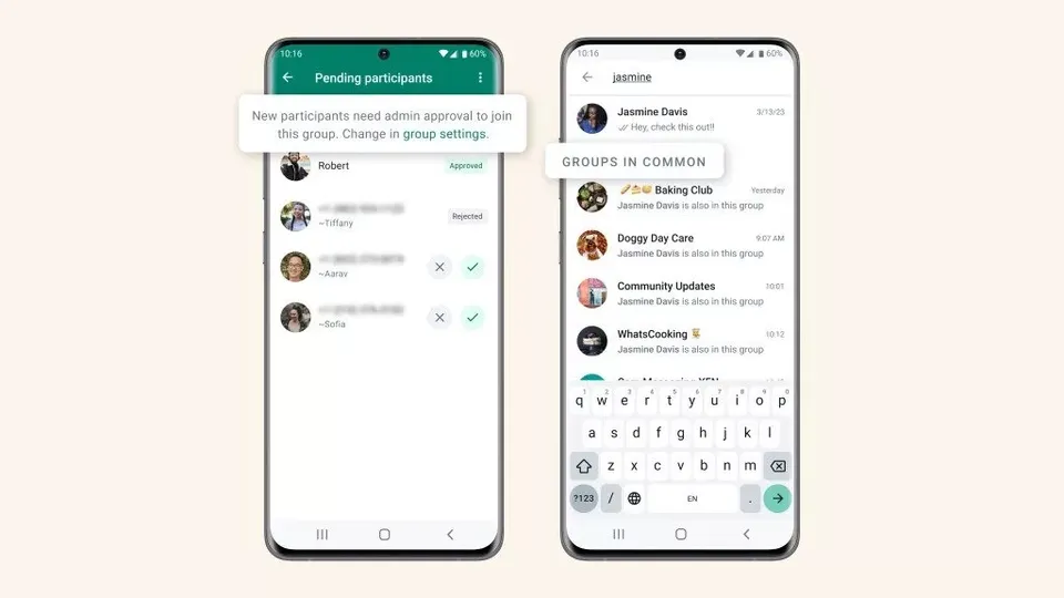 به‌روزرسانی واتس‌اپ با دو قابلیت جدید؛ مدیریت گروه‌ها آسان‌تر می‌شود