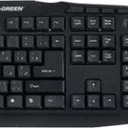 ست کیبورد و ماوس گرین GKM305