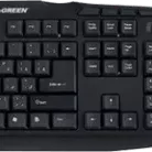 ست کیبورد و ماوس گرین GKM305