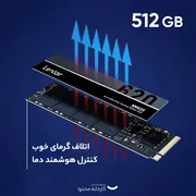 اس اس دی اینترنال PCIe Gen3 x4 لکسار مدل NM620 ظرفیت 512 گیگابایت - تصویر 8