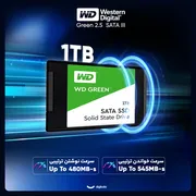 اس اس دی اینترنال SATA III وسترن دیجیتال مدل WD Green ظرفیت 1 ترابایت - تصویر 2