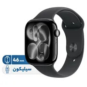 ساعت هوشمند 46 میلی متری اپل مدل Series 11 Aluminum Case با بند سیلیکونی - تصویر 1