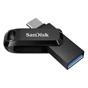 فلش مموری سن دیسک Ultra Dual Drive Go ظرفیت 256 گیگابایت با دو رابط USB Type-C و USB Type-A، طراحی چرخشی، سرعت خواندن 150 مگابایت بر ثانیه، سازگار با کامپیوتر، لپ‌تاپ، تبلت و گوشی موبایل - تصویر 4