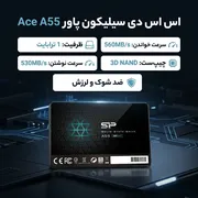 اس اس دی اینترنال سیلیکون پاور مدل Ace A55 ظرفیت 1 ترابایت - تصویر 2