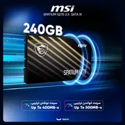 اس اس دی اینترنال SATA III ام اس آی مدل SPATIUM S270 ظرفیت 240 گیگابایت - تصویر 2