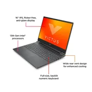 لپ تاپ 16.1 اینچی اچ‌ پی مدل Victus 16 R0016-Core i5 13500H-RTX3050 6GB-16GB DDR5 5600MHz-512GB SSD-FHD 144Hz-W - تصویر 6