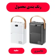 پاوربانک ریمکس مدل RPP-118 ظرفیت 80000 میلی آمپر ساعت - تصویر 7