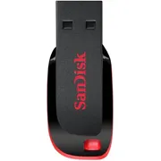 فلش مموری سن دیسک مدل Cruzer Blade CZ50 ظرفیت 128 گیگابایت با رابط USB 2.0، بدنه مات مقاوم در برابر لک و اثر انگشت، سرعت انتقال 30 مگابایت بر ثانیه، قابلیت رمزگذاری اطلاعات و طراحی بدون درپوش با شیار اتصال بند - تصویر 4