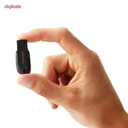 فلش مموری سن دیسک مدل Cruzer Blade CZ50 ظرفیت 128 گیگابایت با رابط USB 2.0، بدنه مات مقاوم در برابر لک و اثر انگشت، سرعت انتقال 30 مگابایت بر ثانیه، قابلیت رمزگذاری اطلاعات و طراحی بدون درپوش با شیار اتصال بند - تصویر 7