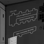 منبع تغذیه کامپیوتر 850 وات فاطر مدل FP-G850 - تصویر 5