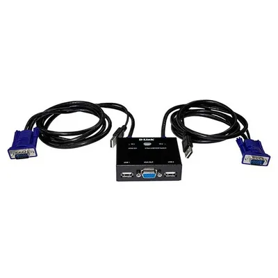 سوییچ شبکه دی‌لینک KVM-222