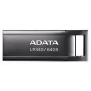 فلش مموری ای دیتا مدل UR340 ظرفیت 64 گیگابایت با بدنه فلزی، رابط USB 3.2 Gen1 Type-A، سرعت انتقال 100 مگابایت بر ثانیه و پشتیبانی از سیستم‌عامل‌های ویندوز، مک و لینوکس - تصویر 4
