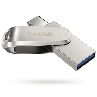 فلش مموری سن دیسک Dual Drive Luxe ظرفیت 128 گیگابایت