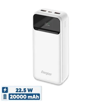 پاوربانک انرجایزر UE20089PQ ظرفیت 20000 میلی‌آمپرساعت