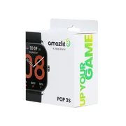ساعت هوشمند امیزفیت مدل Pop 3S دارای قابلیت های کنترل موسیقی (Music Player)، قابلیت مکالمه از طریق بلوتوث بند سیلیکون - تصویر 4
