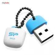 فلش مموری 64 گیگابایت سیلیکون پاور مدل Touch T07 با رابط USB 2.0 Type-A، طراحی درپوش‌دار و بدنه سیلیکونی - تصویر 6