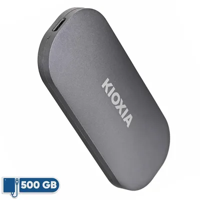 SSD کیوکسیا EXCERIA PLUS ظرفیت 500 گیگابایت رابط USB 3.2 Gen2