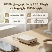 پاوربانک 22.5 وات شیائومی مدل P15ZM ظرفیت 10000 میلی‌آمپرساعت - تصویر 2