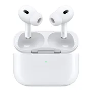 هدفون بلوتوثی اپل مدل AirPods Pro 2nd Generation با نویز کنسلینگ فعال (ANC)، نویز کنسلینگ میکروفون (ENC)، درگاه شارژ USB Type-C، با قابلیت شارژ بی‌سیم، دارای میکروفون دوگانه از نوع Beamforming، مقاومت در برابر رطوبت و عرق - تصویر 3