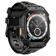 ساعت هوشمند 52 میلی‌متری هایلو مدل IRON N1 با بند سیلیکونی - تصویر 7