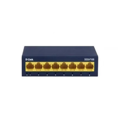 سوییچ شبکه دی‌لینک DGS-F108