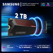 اس اس دی اینترنال PCIe Gen4 x4 سامسونگ مدل 990PRO with Heatsink ظرفیت 2 ترابایت - تصویر 2