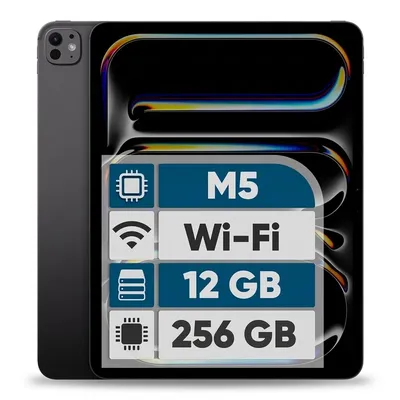 تبلت Apple IPad Pro 2025 M5 Wi-Fi ظرفیت 256 گیگابایت و رم 12 گیگابایت، رزولوشن (13 اینچ)