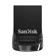 فلش مموری سن دیسک مدل ULTRA FIT USB 3.1 ظرفیت 64 گیگابایت با سرعت خواندن 130 مگابایت بر ثانیه، طراحی فوق کوچک، نرم‌افزار امنیتی SanDisk SecureAccess و بازیابی فایل RESCUEPRO Deluxe، مناسب ضبط خودرو و تلویزیون - تصویر 2