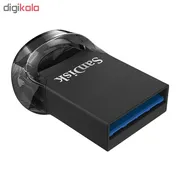فلش مموری سن دیسک مدل ULTRA FIT USB 3.1 ظرفیت 64 گیگابایت با سرعت خواندن 130 مگابایت بر ثانیه، طراحی فوق کوچک، نرم‌افزار امنیتی SanDisk SecureAccess و بازیابی فایل RESCUEPRO Deluxe، مناسب ضبط خودرو و تلویزیون - تصویر 6