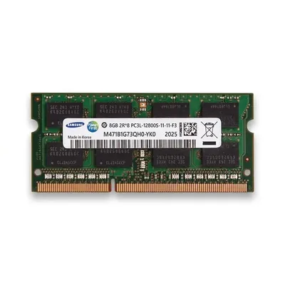 رم Samsung PC3L 12800S فرکانس 1600 مگاهرتز تایمینگ CL11 ولتاژ 1.35 ولت SO-DIMM (هشت گیگابایت)