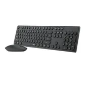 کیبورد و موس بی سیم رپو مدل X260، سوییچ ممبران، Full-Size - تصویر 7
