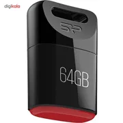 فلش مموری سیلیکون پاور مدل Touch T06 ظرفیت 64 گیگابایت، مقاوم در برابر نفوذ مایعات، ضربه و غبار، دارای درپوش محافظ و ضد اثر انگشت - تصویر 3