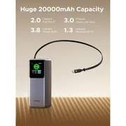 پاوربانک 165 وات یوگرین مدل 55987B ظرفیت 20000 میلی‌آمپرساعت - تصویر 3