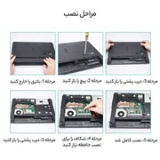 رم لپ‌تاپ سامسونگ DDR3 4 گیگابایت مدل 1333 PC3 10600s تک کاناله با فرکانس 1333 مگاهرتز - تصویر 4